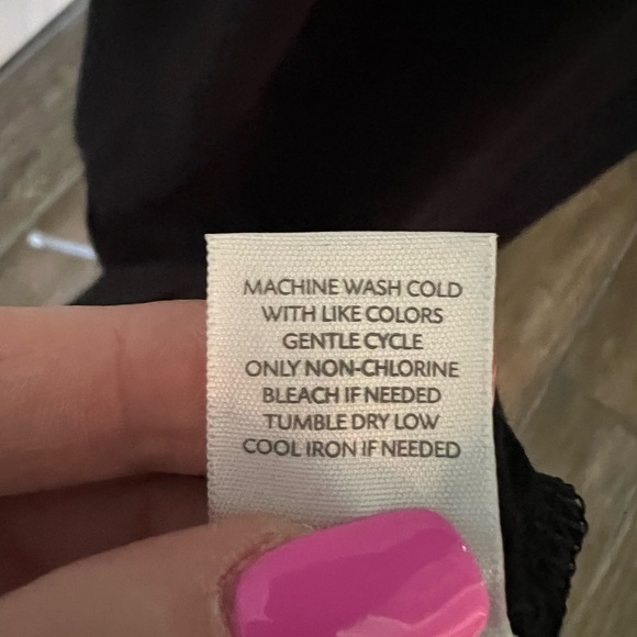 J. Jill Black Sleeveless TShirt Tank Dress NWT - Picture 4 of 7